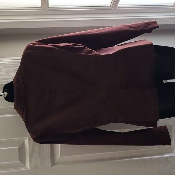 Briggs New York women's jacket wood brown size 8 - Picture 8 of 9